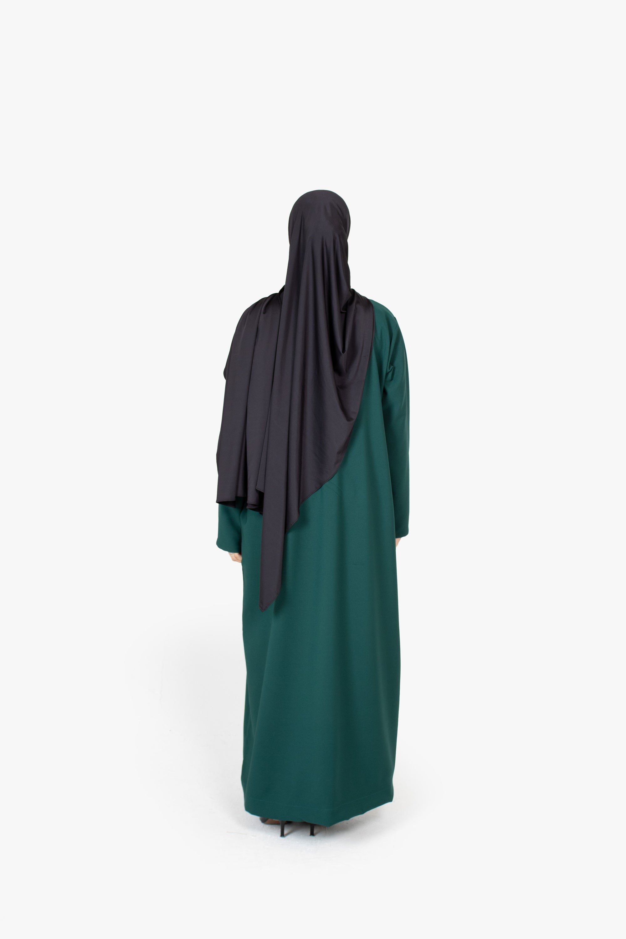 Emerald Green Pleat Abaya