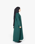 Emerald Green Pleat Abaya