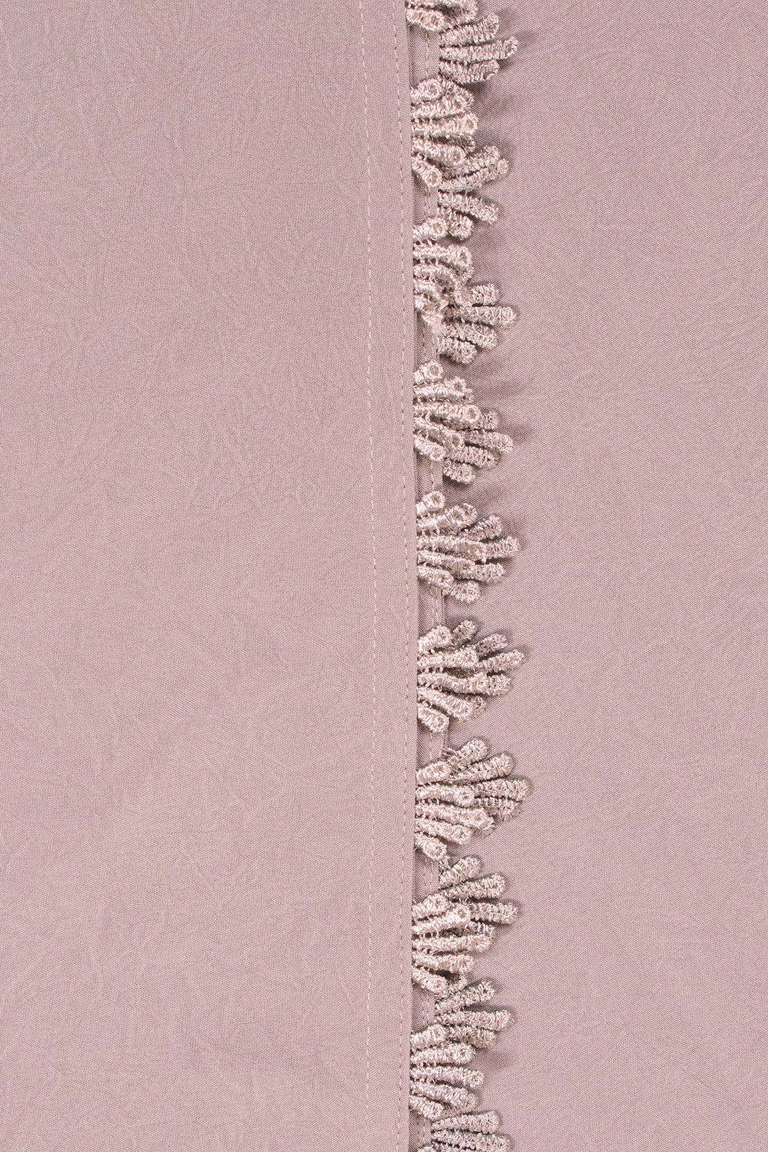Rose Pink Etched Crepe Lace Skirt