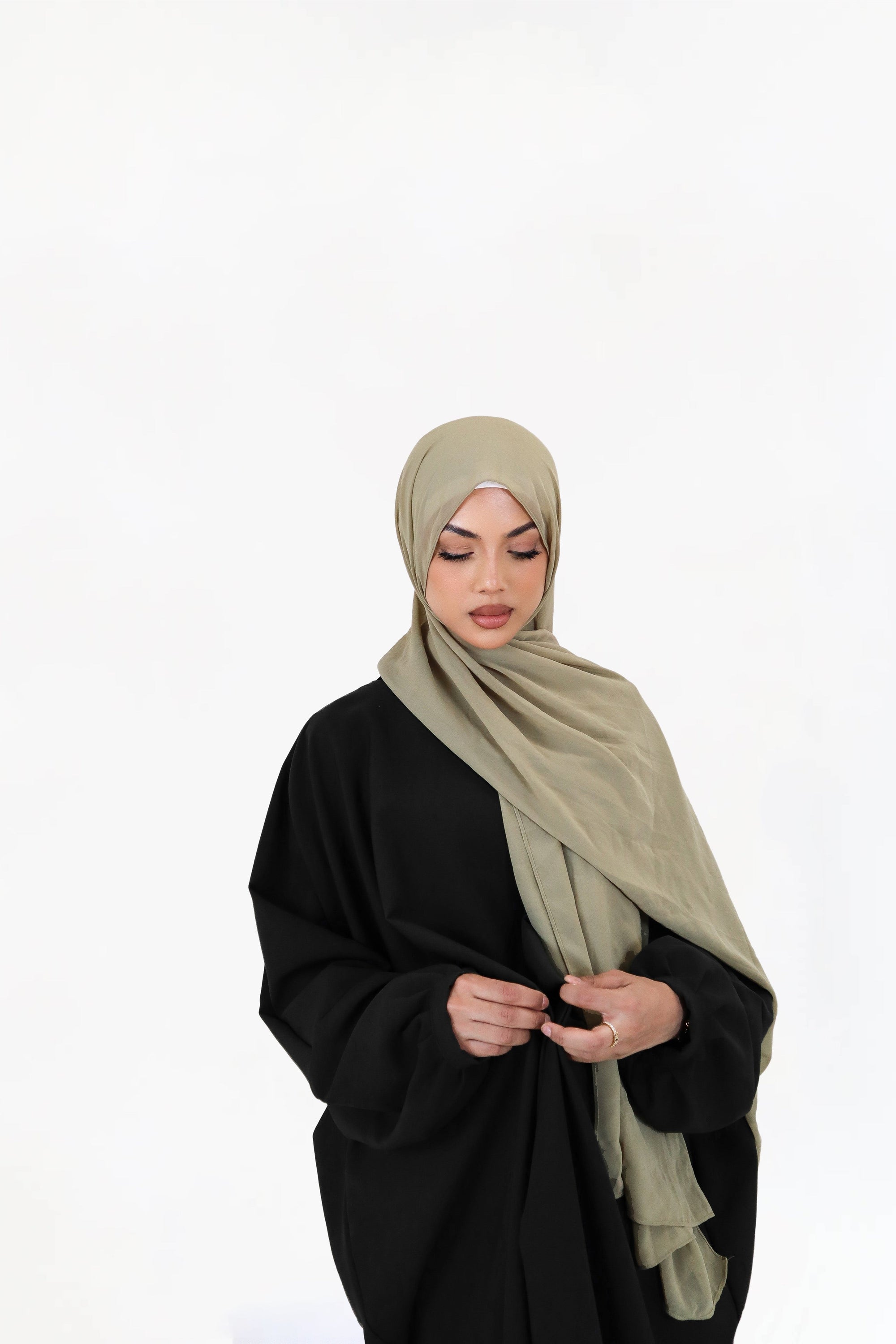 Black Batwing Abaya