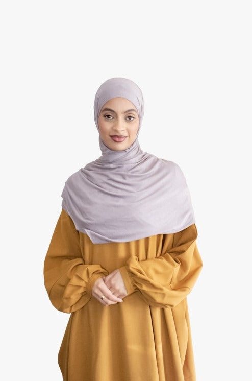 Golden Brown Batwing Abaya